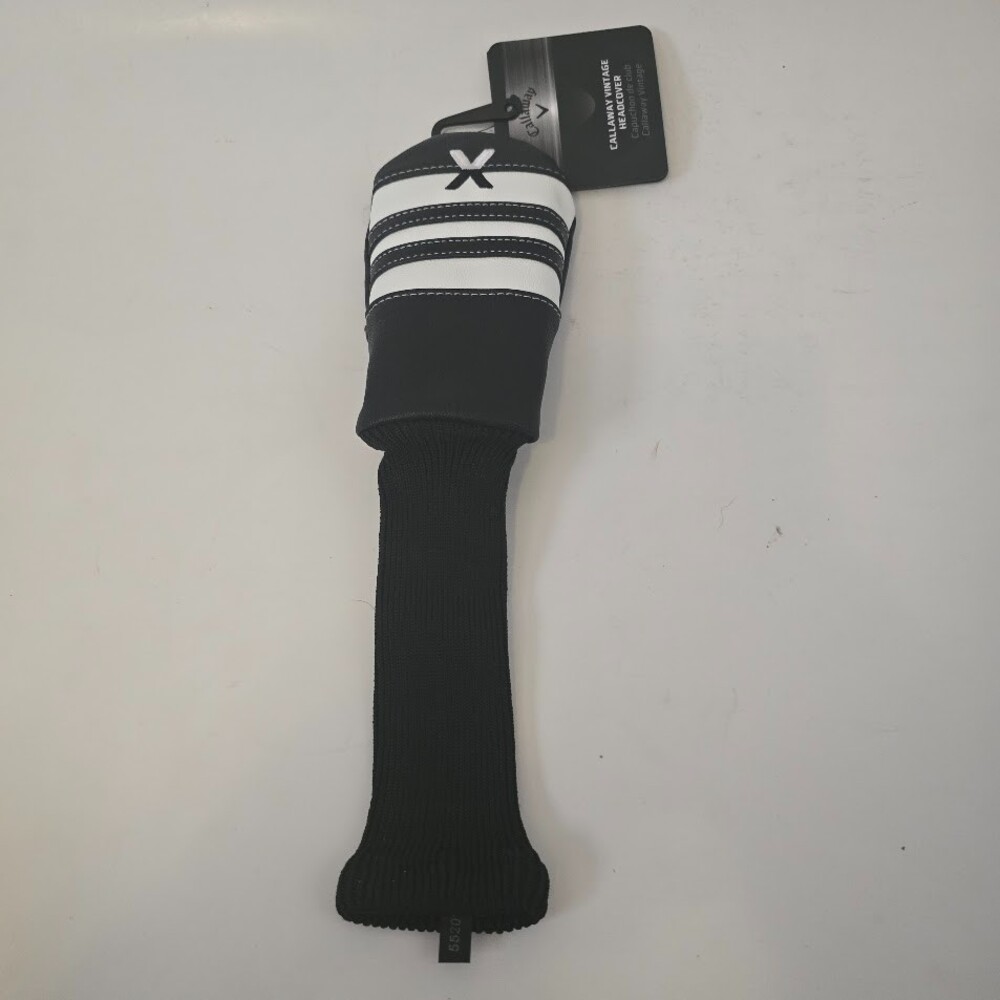 Callaway Golf Hybrid X Head Cover Black and White Stripe